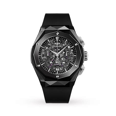 hublot classic fusion aerofusion black magic|Hublot classic fusion black dial.